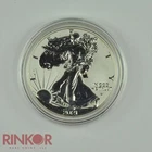 2021-S Type 2 Reverse Proof 1oz American Silver Eagle Capsule Only - 116704