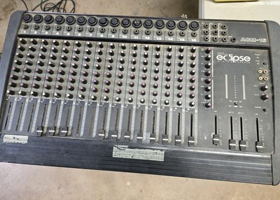 Audio Centron Eclipse ACM-16 Mixing Console 16 Channel *NEEDS REPAIR*