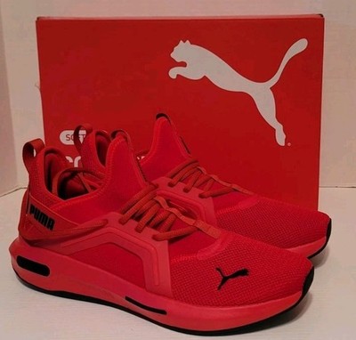 PUMA Softride Enzo 5 Red Mens Sneakers Athletic Shoes - Size 10.5 - FREE SHIP