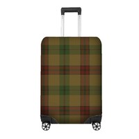 Scottish Tartan Luggage Cover Traditional Plaid Design Heritage Travel Style