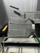 Fryer baskets , Heavy Duty Round Wire Mesh Fry Basket,
