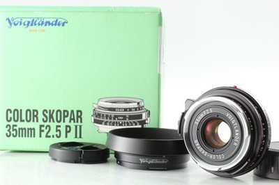 [NEUWERTIG in Box] Voigtländer Color-Skopar 35mm F2.5 P II Objektiv VM...