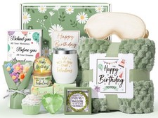 Spa Gift Basket for Women - Birthday Gifts for Mom, Sister, Relaxation Set