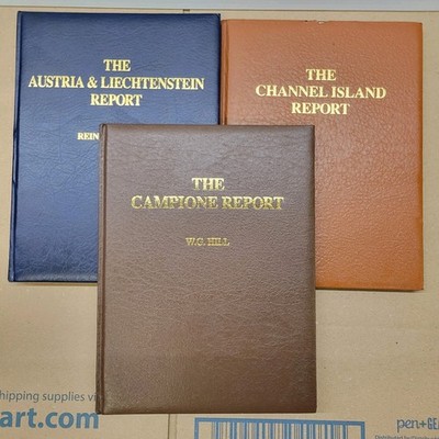 Lot - 3 Finance Tax Haven Books - Austria & Lst, Campione, Channel Islands, Hill