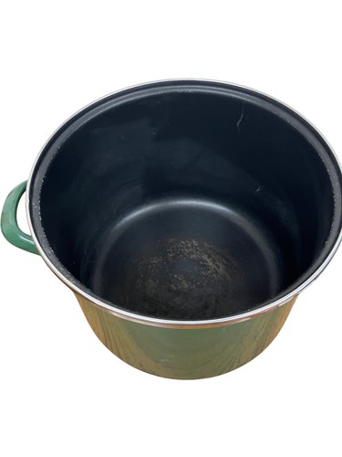 Judge Green Enamel Stockpot Suitable For All Hobs With Lid - Picture 3 of 7