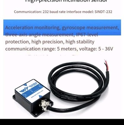 SINDT Dual-Axis  232 Angle Sensor MEMS Accelerometer and Inclination Measurement