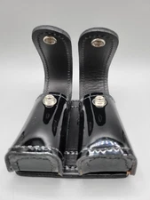 New Black Stallion Leather Dual Stack 9mm .40 Cal Belt Magazine Holder Mag Pouch