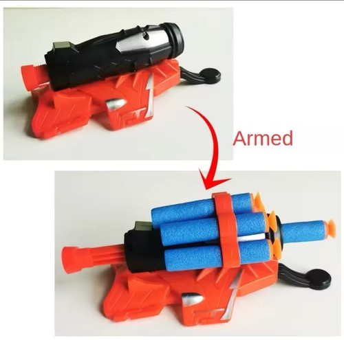 Spider Handschuhe Mann Netz Shooter Spielzeug Spinne Kinder Kunststoff Cosplay Werfer Handschuh - Bild 2 von 4