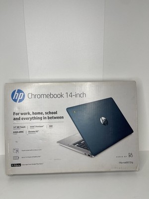 HP Chromebook 14a-na0072tg 14in Touchscreen Pentium Silver 4GB 64GB eMMC