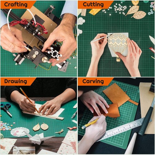 Self Healing Sewing Mat, 12inch x 18inch Rotary Cutting Mat Double Sided 5-Pl... - Picture 6 of 7