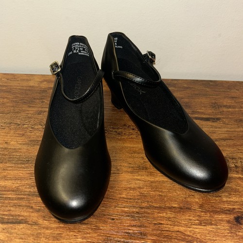 Capezio Jr. Footlight Charakter Damenschuh, schwarz, 7,5 W US - Bild 24 von 24