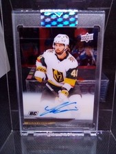 2024-25 Upper Deck Clear Cut Lukas Cormier Rookie Auto - Vegas Golden Knights