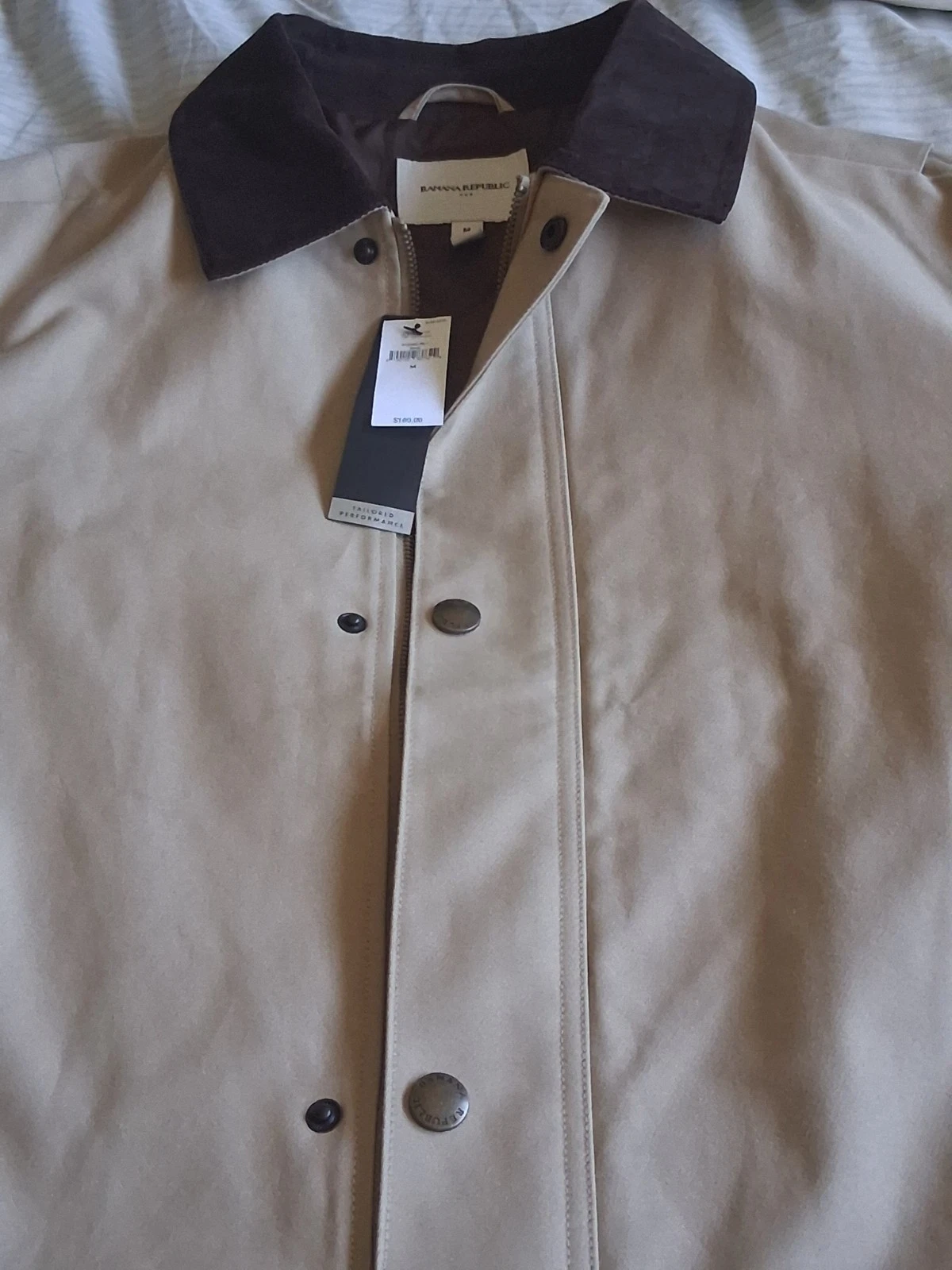 BANANA REPUBLIC NEW JACKET BEAUTIFULLY DESINED MEN'S M/L $160 FOR $89 - product detail image 2