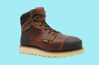 WP600P BROWN CACTUS BOOTS WORK  WATER PROFF PUNCH RESISTENT