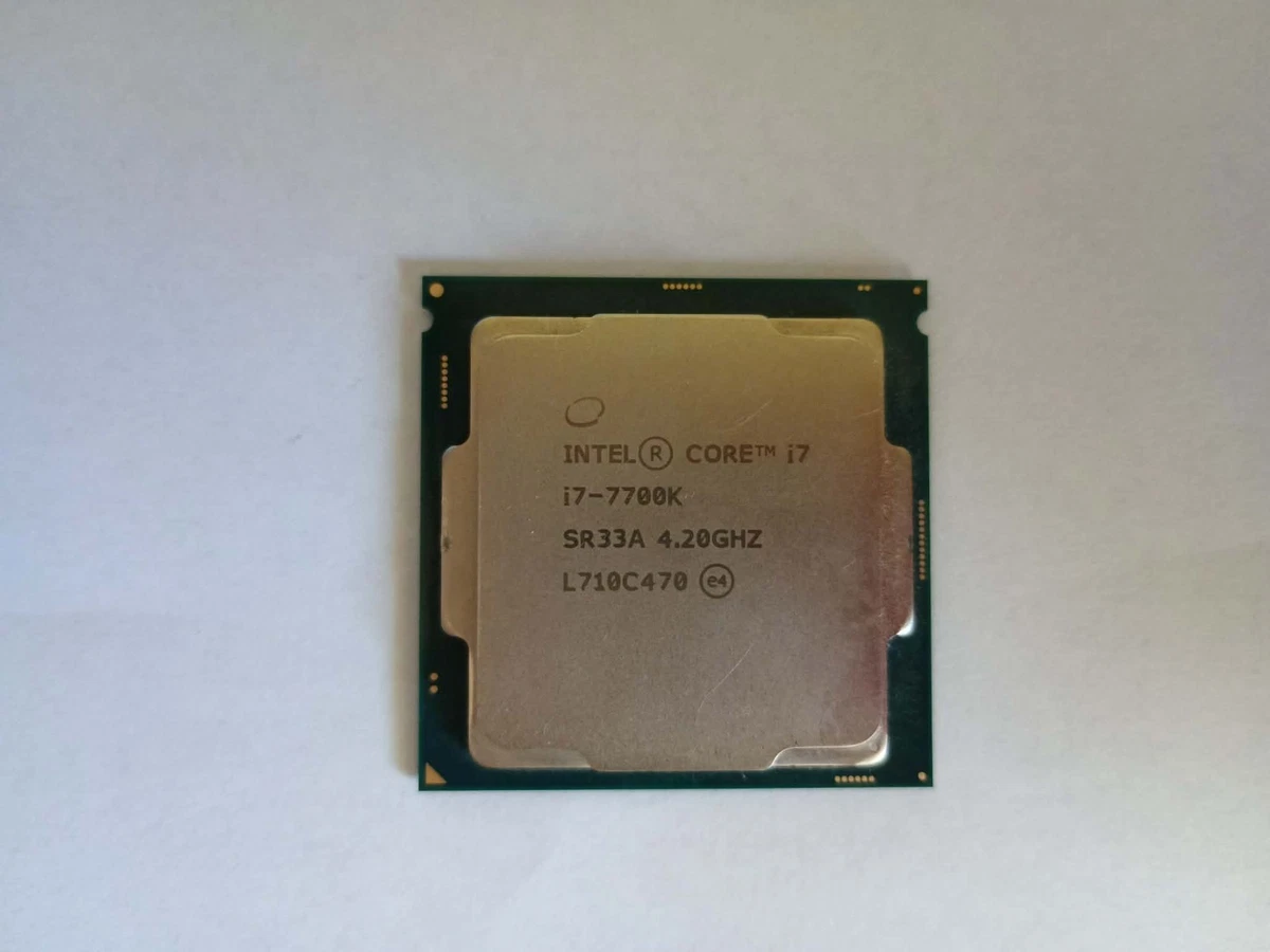 Intel Core i7-7700K Processor Model Computer Processors (CPUs) for