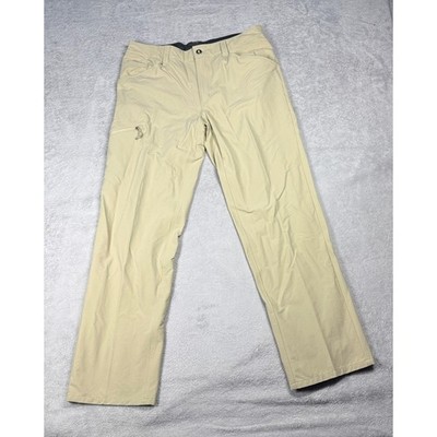 Patagonia Quandary Hiking Pants Mens 36 Tan Beige STY55181FA18 Utility Trekking