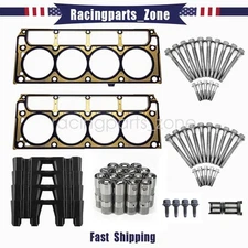 MLS Cylinder Head Gaskets Head Bolts Lifters Set For GM 2004+ LS Gen IV 6.0/6.2