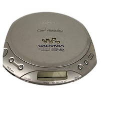 Doesn't WORK Sony Walkman D-E226CK Portable CD Player Silver ESPMAX Vintage