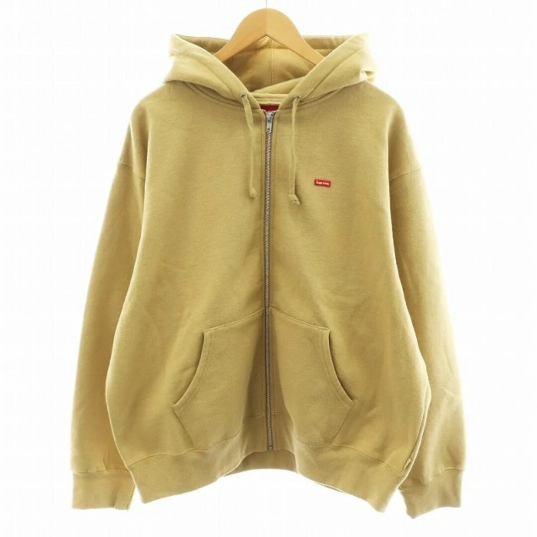 Sweat à capuche zippé Supreme 24AW petite boîte L beige AN28 occasion ccc868e