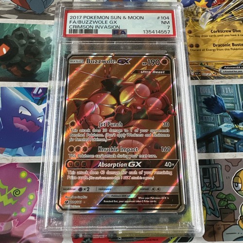 Buzzwole-GX graded PSA 7 for sale on eBay