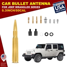 5.3" Bullet Style Cal Mast Antenna Radio for Wrangler JK JL Gladiator 2007-2021