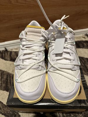 Size 9.5 - Nike Dunk Low x OFF-WHITE 