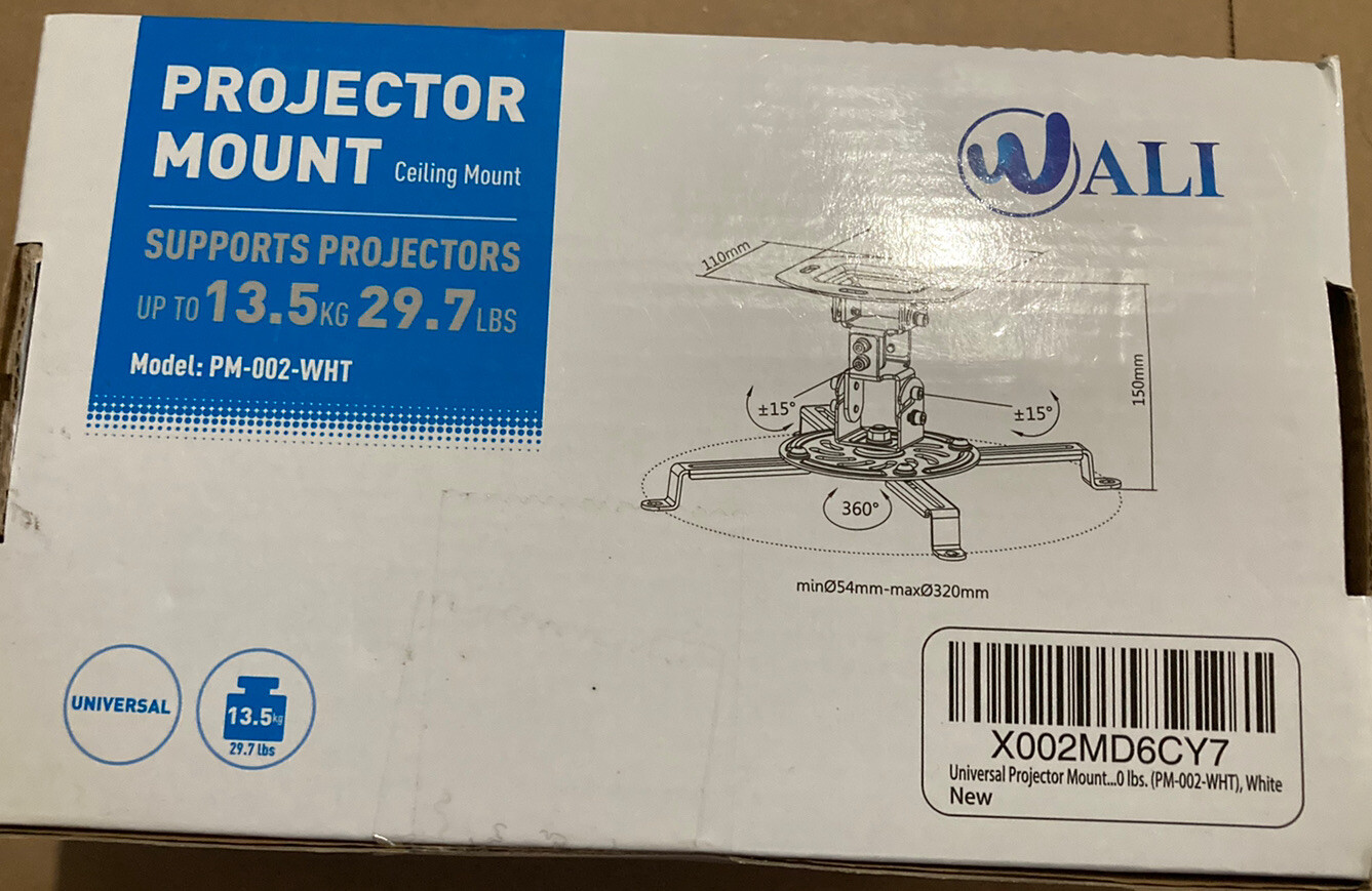 wali projector mount  ceiling moubt