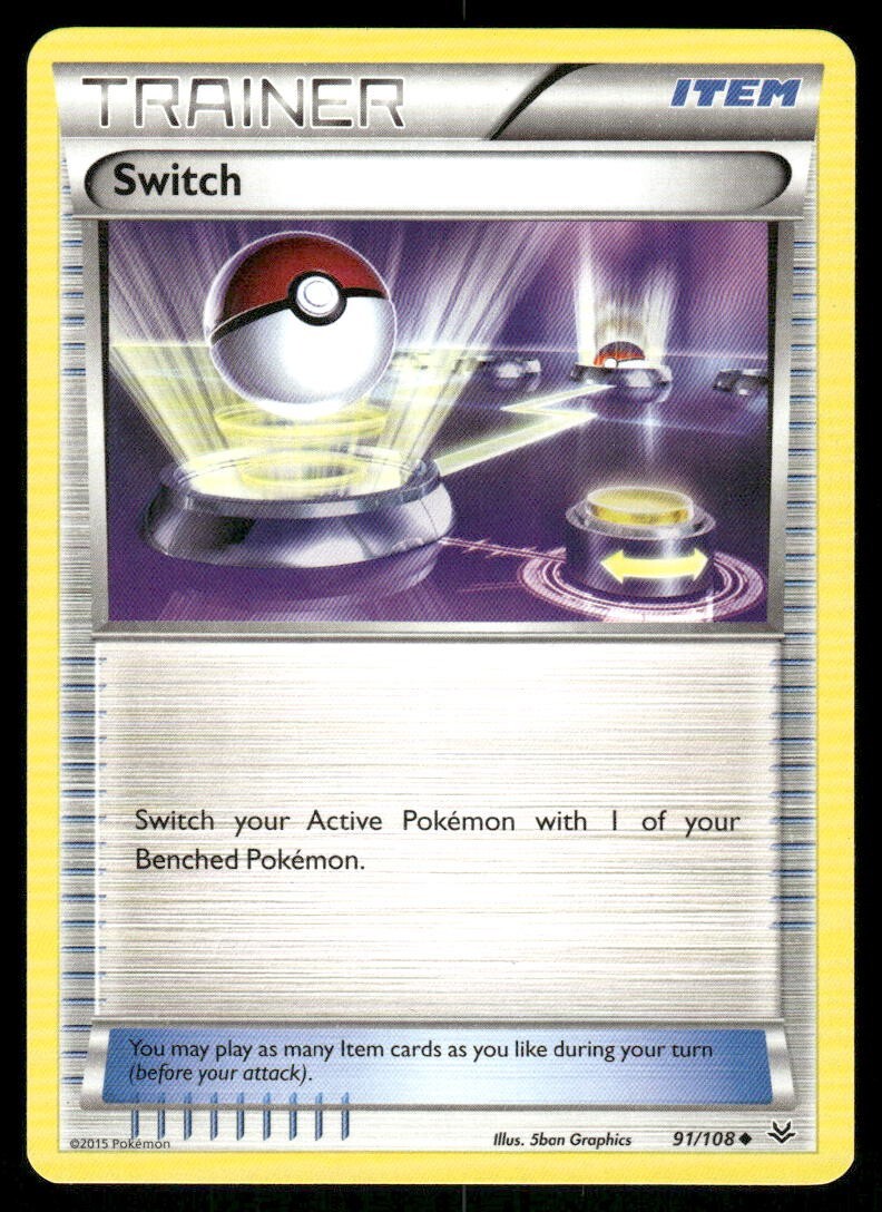 Switch 91/108 Roaring Skies Pokemon TCG trading card