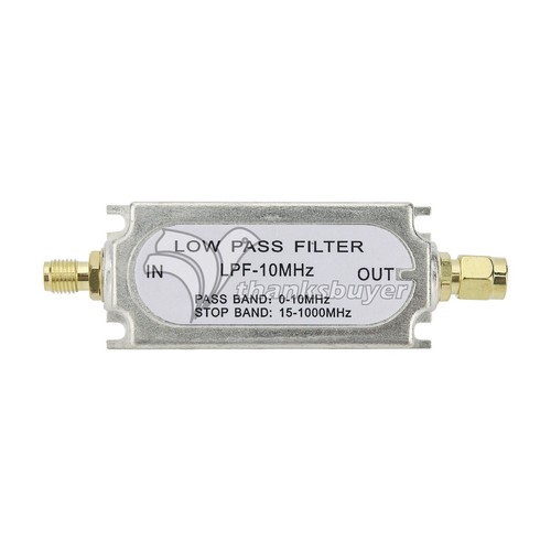 50ohms RF Low Pass Filter SMA Male to Female Connector Band Pass Filter