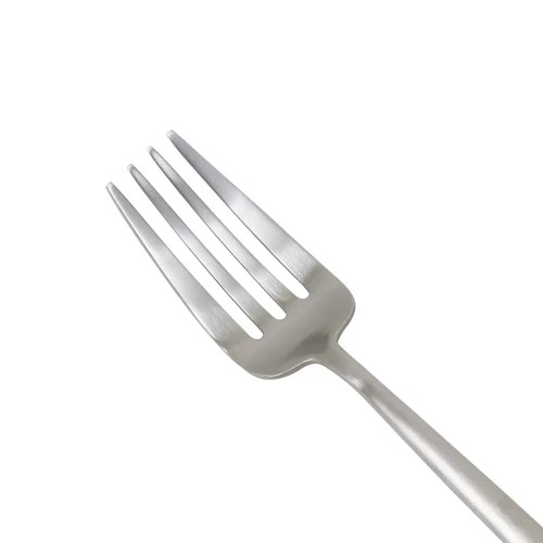 Cutipol Moon Dinner Fork 12pc Set Silver Matte StainlessSteel F/S from Japan New - Picture 3 of 5