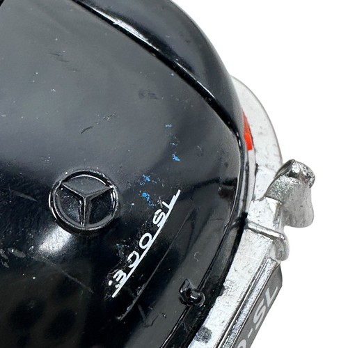 Burago 1954 Mercedes Benz 300 SL Diecast Model Car Black Gull-wing door 1/24 - Picture 10 of 11