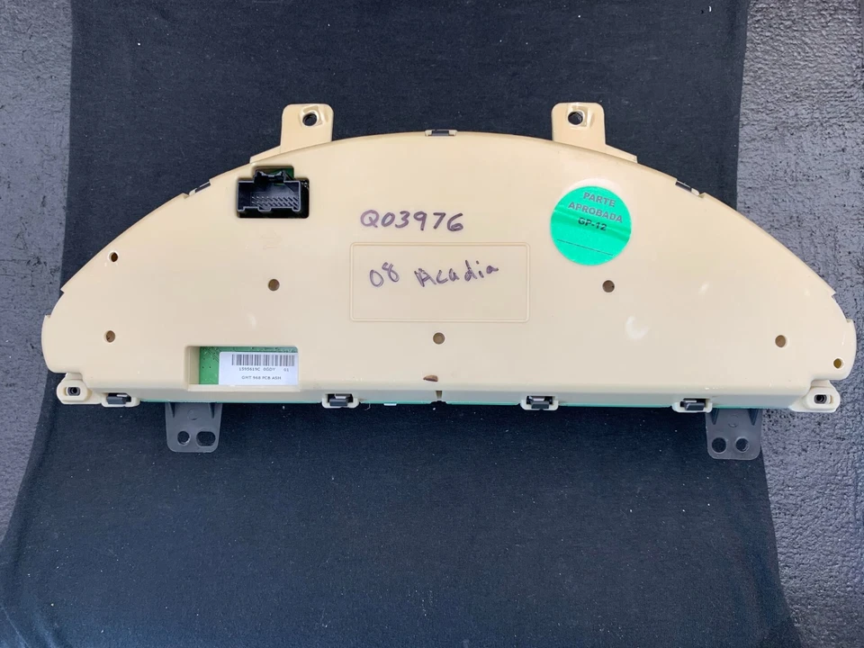 *Tablero de instrumentos velocímetro 2007 08 09 10 GMC Acadia 186.951 millas Foto 2 de 3