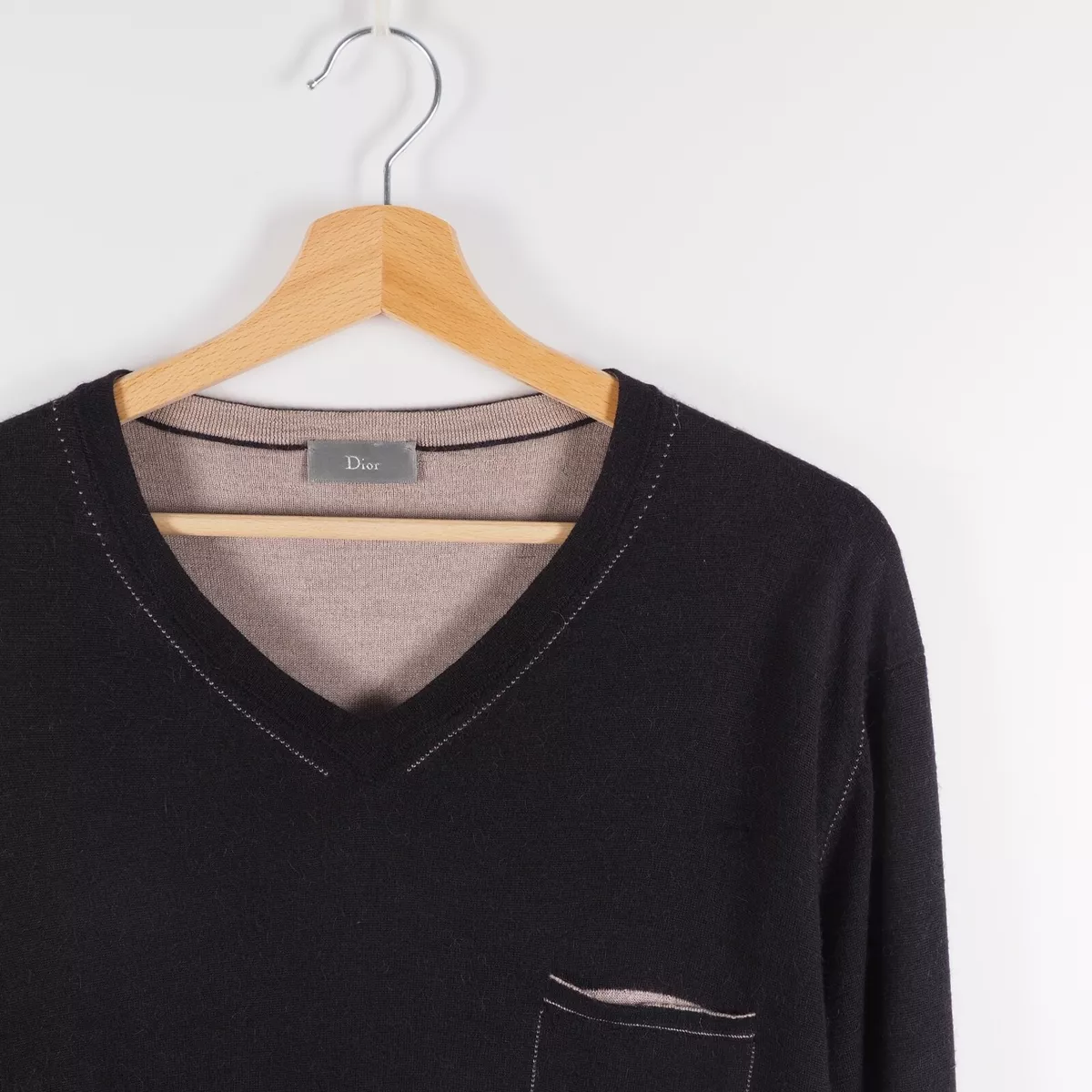 Dior black sweater cheap