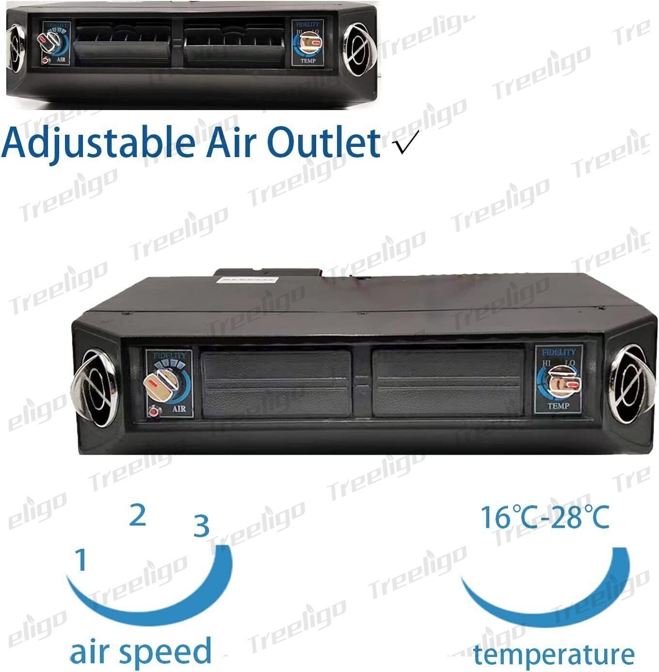 Universal Under Dash Air Conditioning Kit Electric A/C KIT WITH