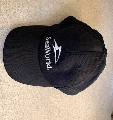 Sea World Collectible Black BASEBALL CAP by Uktrop's - Never Been Worn - No Tags - Picture 2 of 6