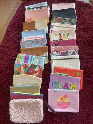 Ipsy Glam Bag Various Patterns You Pick 7.5 x 4.5 inch (Bag only) $50 For LOT
