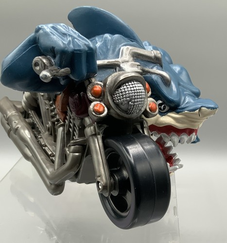 Vintage Street Sharks Ripster Motorcycle Rip Rider Action Figure Mattel 1995 Toy - Picture 7 of 8