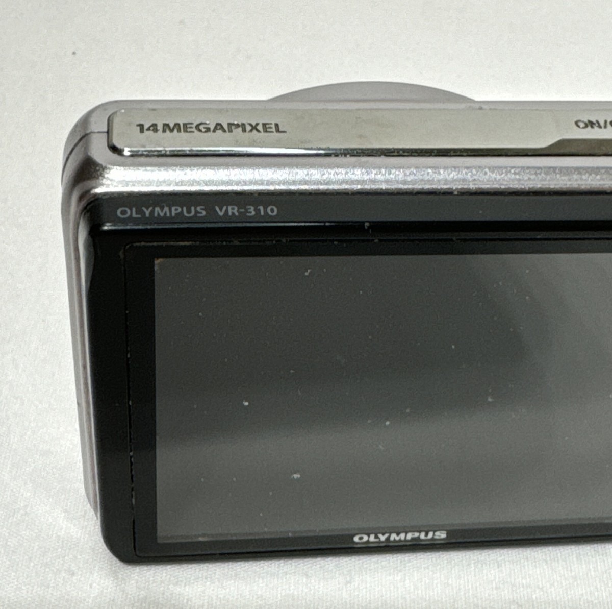 【美品動作確認済み】OLYMPUS VR-310 デジタルカメラ バッテリー無し Olympus VR-310 14.0MP Digital Camera Silver No Battery No