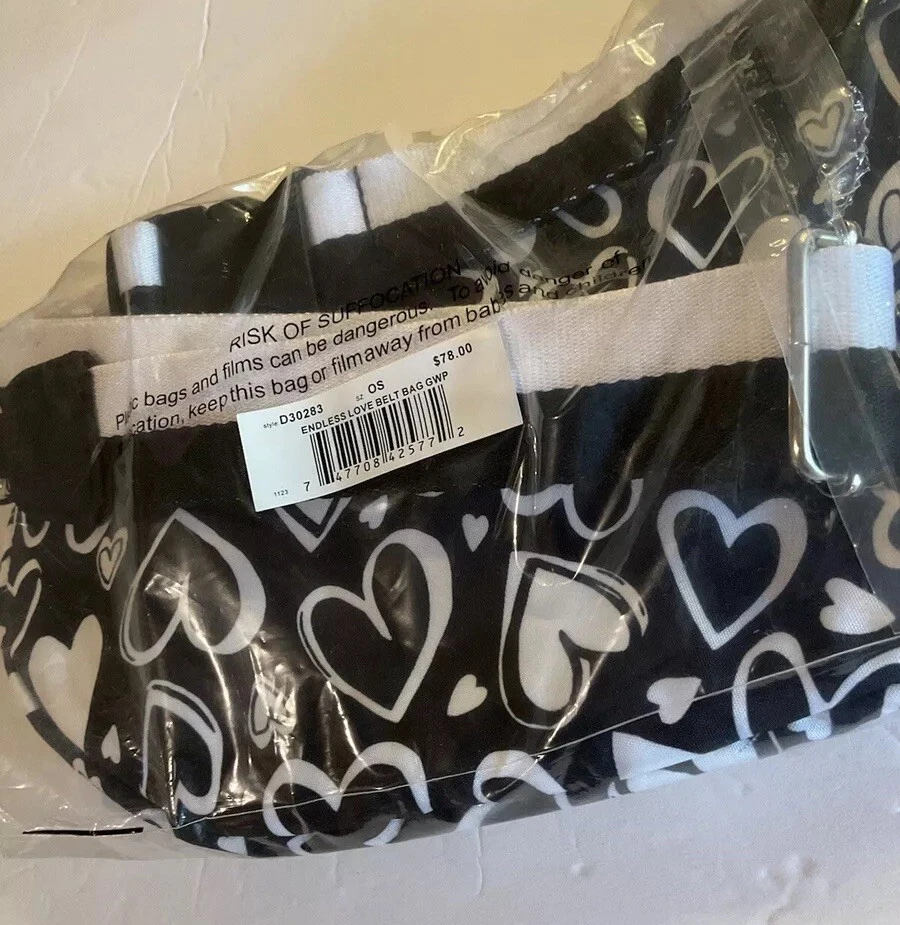 Brighton Belt Bag Endless Love Hearts Fanny Pack Belt Bag Limited Edition w Tag