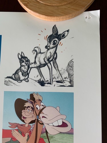 Walt Disney Magazin 65 Jahre Animation Post weg Poster selten! - Bild 4 von 6