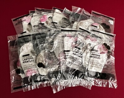 Quick Clip Wick Mantles Stansport Fit Most Single + Dbl Propane Lanterns 19pk=38