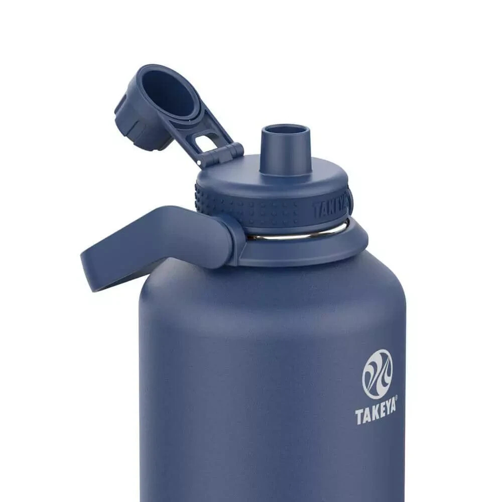 64oz Stainless Steel Wide-handle Leakproof Midnight Blue