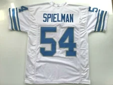 UNSIGNED CUSTOM Sewn Stitched Chris Spielman White Jersey - M, L, XL, 2XL, 3XL