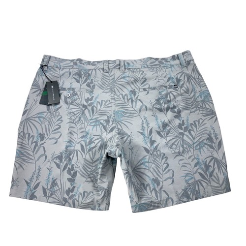 Travis Mathew Coastal Canyon Golf 8" Shorts Mens Size 42 Floral Gray NWT $89 - Picture 4 of 6
