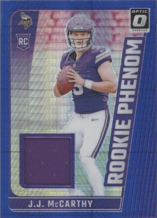 2024 Panini Donruss Optic - Rookie Phenom J.J. McCarthy #RPB