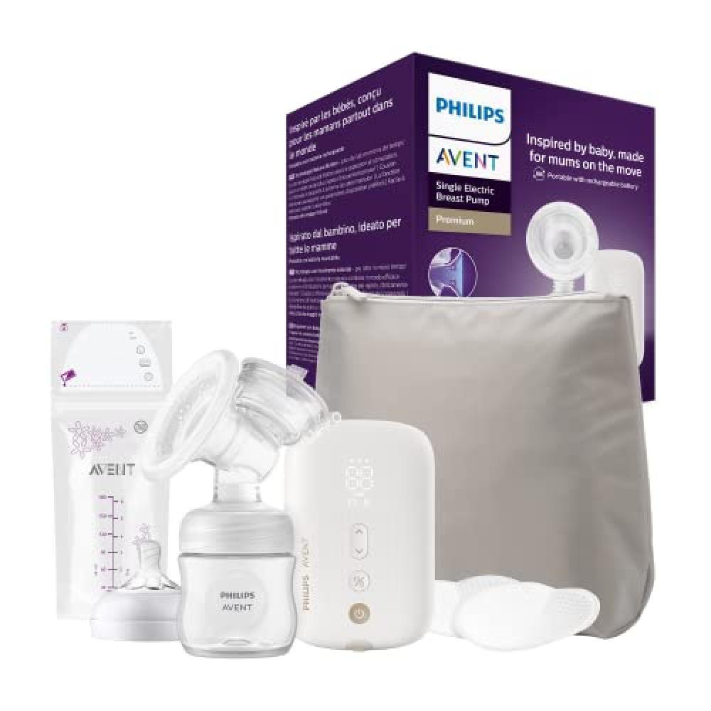 Philips Avent Tiralatte elettrico - Tiralatte con 5 sacchetti per il latte mater
