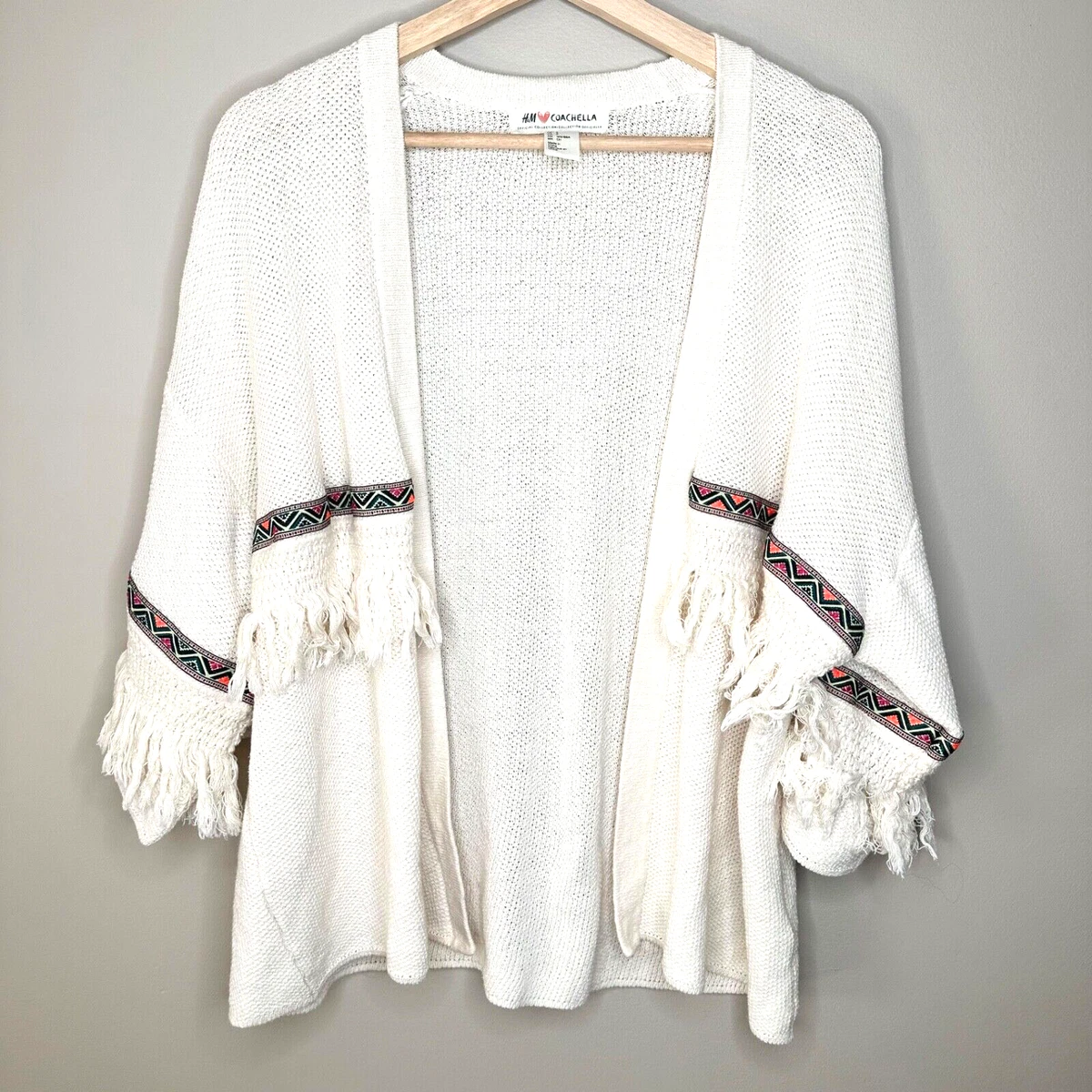 H&m hotsell fringe cardigan