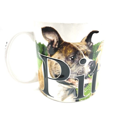 Tazza caffè animale domestico Pit Bull animali 2014 3D cani oversize collezione - Foto 2 di 7