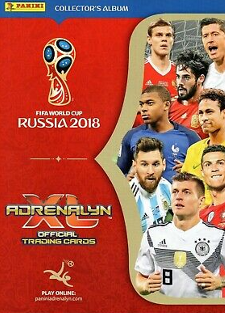 Panini Adrenalyn XL FIFA World Cup Russia 2018 Carte Football Au