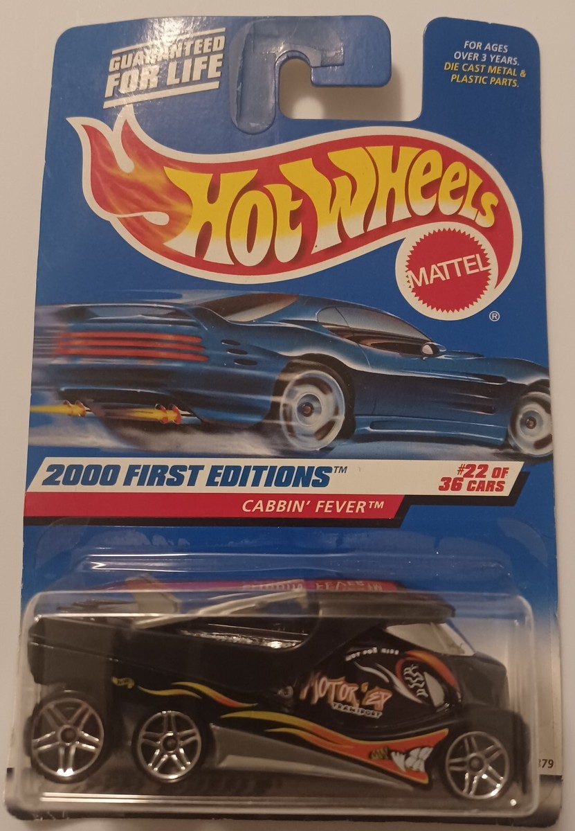 2000 Hot Wheels Firsr Editions CABBIN' FEVER #22/36 Diecast